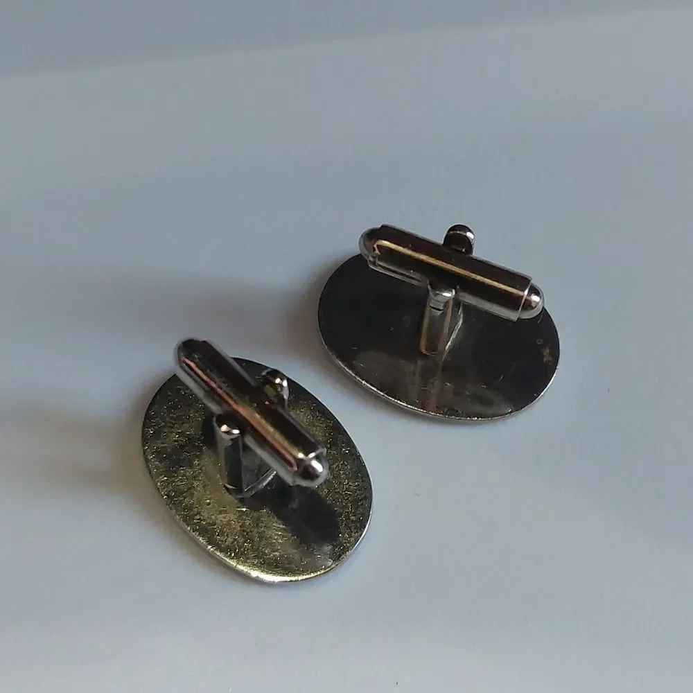 Ford Model T Enameled Cufflinks Vintage Collectible